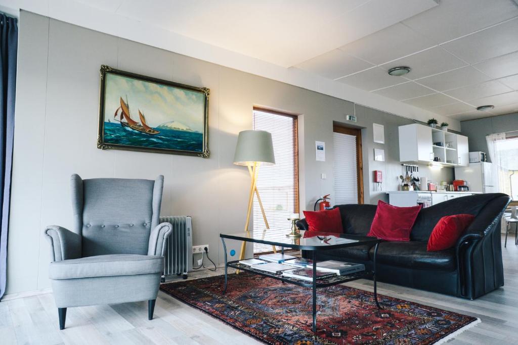 Kleifar: Ocean View Apartment room 1